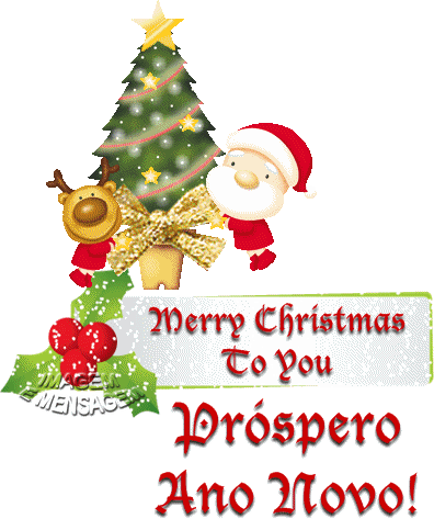 Merry Christmas to You Próspero Ano Novo!