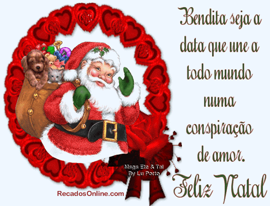 Bendito seja a data que une a todo mundo numa conspiração de...