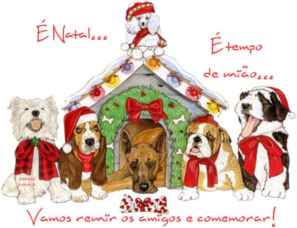 É Natal... é tempo de união. Vamos reunir os amigos e...
