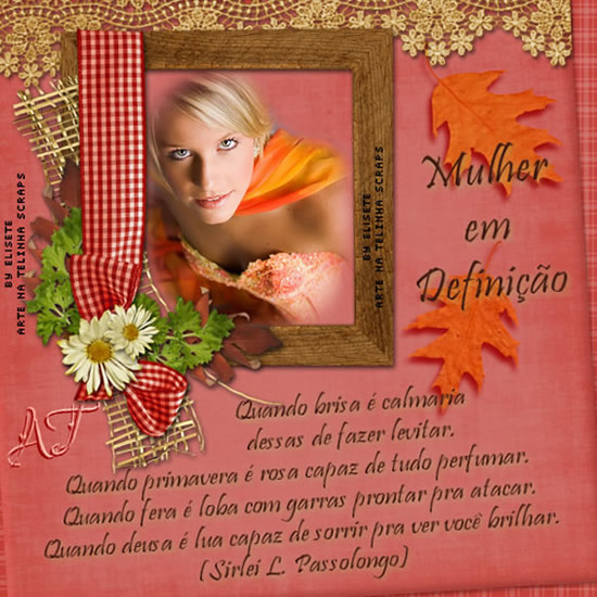 Mulher em Definição Quando a brisa é calmaria dessas de...