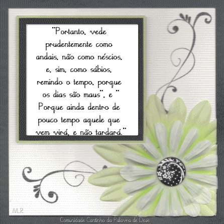 Portanto, vede prudentemente como andais. Não como néscios, e...