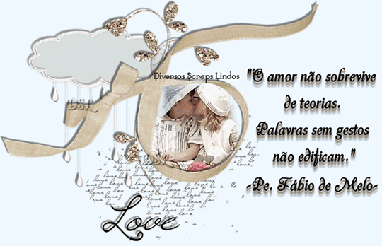 O amor não sobrevive de teorias. Palavras sem gestos não...