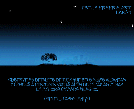 Observe os detalhes de tudo que seus olhos alcançam e...