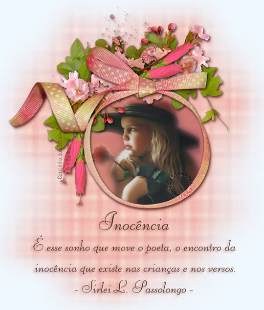 Inocência É esse sonho que move o poeta, o encontro da...