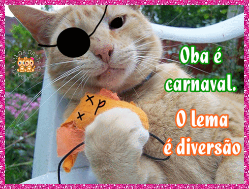 Oba é Carnaval. O lema é diversão.