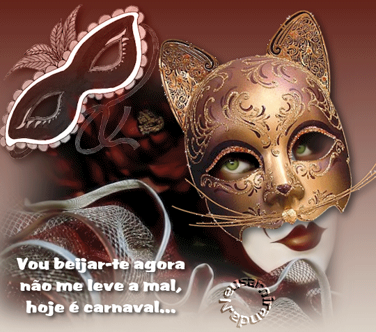 Vou beijar-te agora Não me leve a mal, hoje é Carnaval...