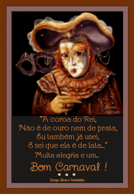 A coroa do Rei, não é de ouro nem de prata, Eu também...