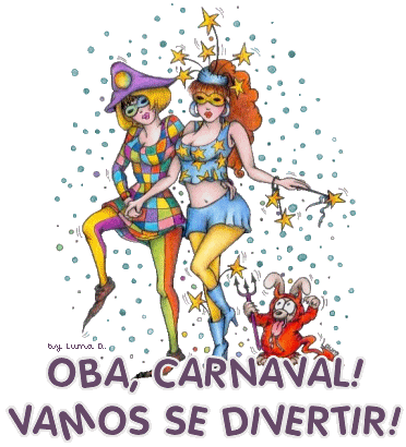 Oba, Carnaval! Vamos se divertir!