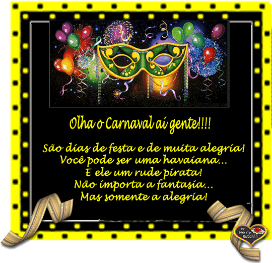 Olha o Carnaval aí gente! São dias de festa e de muita...