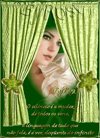O silêncio é a mudez de todos os sons, a linguagem de tudo que...