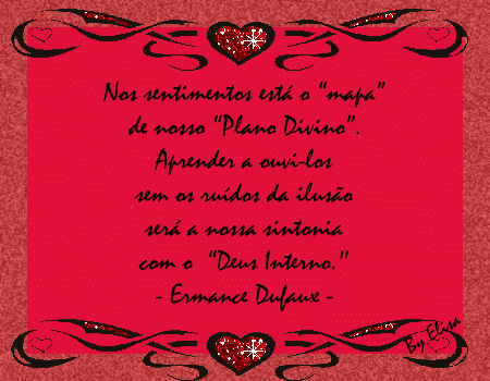 Nos sentimentos está o mapa do nosso Plano Divino. Aprender a...