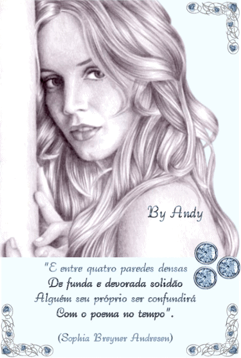 E entre quatro paredes densas De funda e devorada solidão...