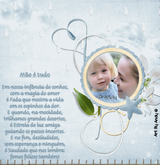 Mãe é tudo! Em nossa infância de sonhos, com a magia do...