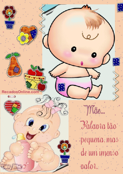 Mãe... Palavra tão pequena, mas de um imenso valor.