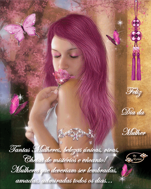 Feliz Dia da Mulher. Tantas Mulheres, belezas únicas, vivas, cheias...