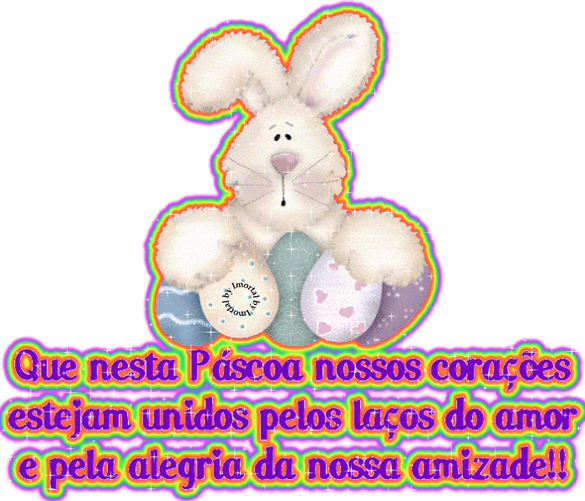 Que nesta Páscoa nossos corações estejam unidos pelos...