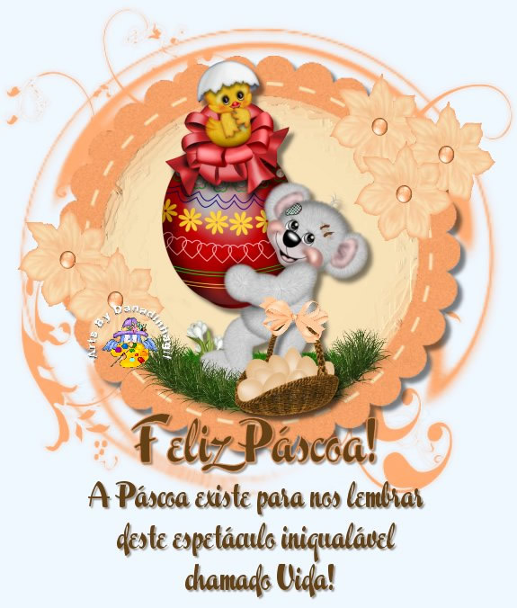 Feliz Páscoa! A Páscoa existe para nos lembrar deste...