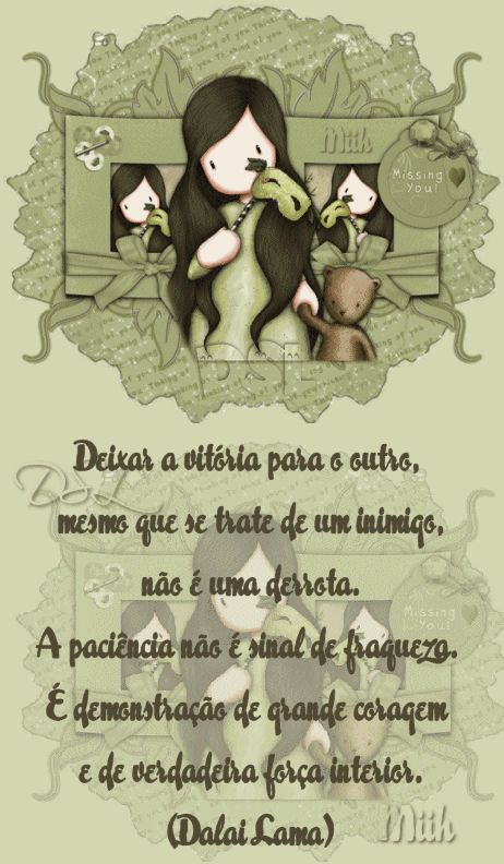 Deixar a vitória para o outro, mesmo que se trate de um inimigo...