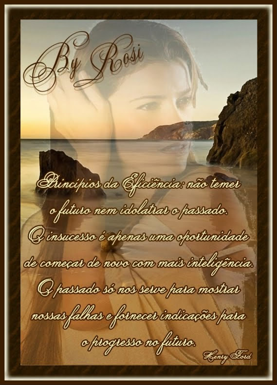 Princípios da Eficiência: Não temer o futuro nem...