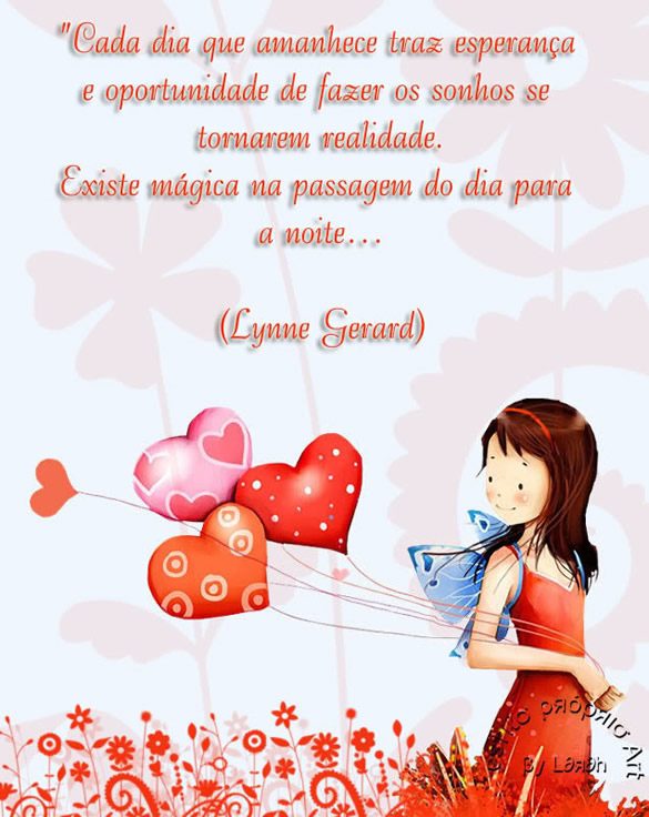 Cada dia que amanhece traz esperança e oportunidade de fazer os...