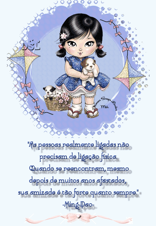 As pessoas realmente ligadas não precisam de ligação...