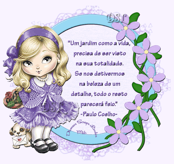 Um jardim, como a vida, precisa ser visto na sua totalidade. Se nos...