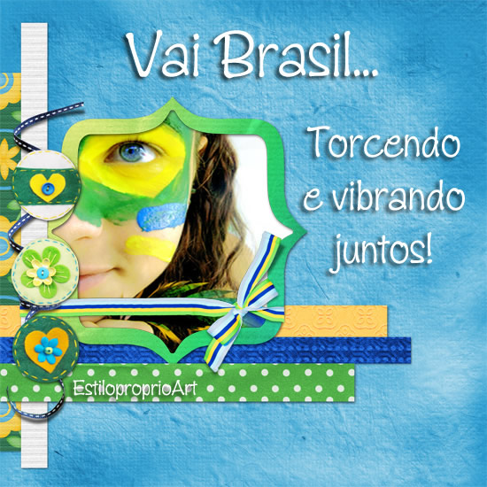 Vai Brasil... Torcendo e vibrando juntos!