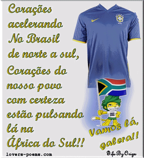 Corações acelerando no Brasil de norte a sul...