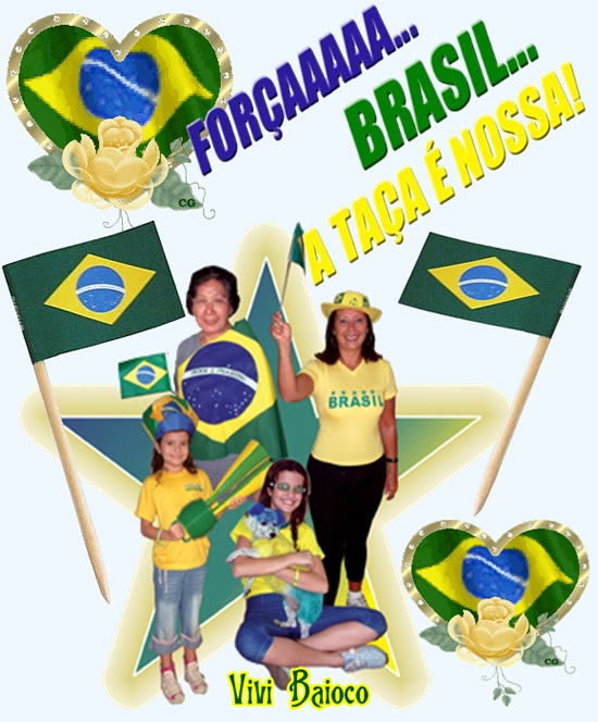 Força Brasil... A taça é nossa!