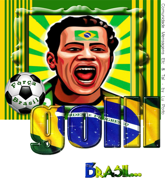Gol! A taça é nossa Brasil!
