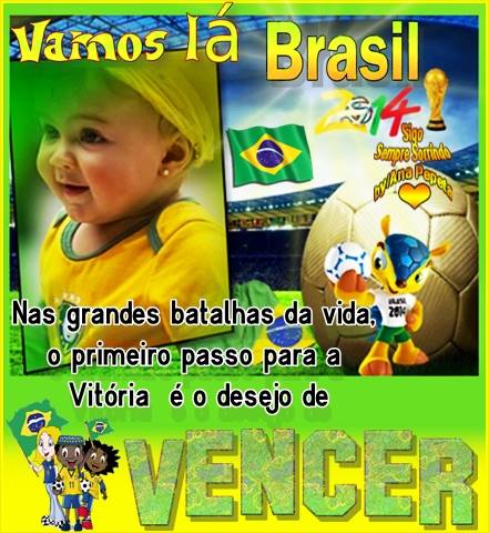 Vamos lá, Brasil. Nas grandes batalhas da vida, o primeiro passo para...