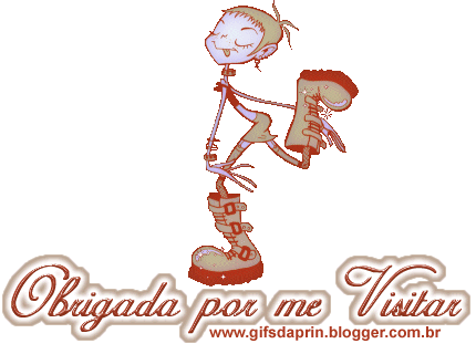 Obrigada por me visitar