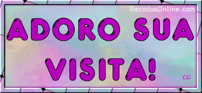 Adoro sua visita!