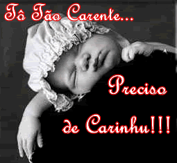 Tô tão carente... Preciso de carinho!!!
