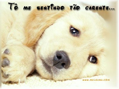 Tô me sentindo tão carente...