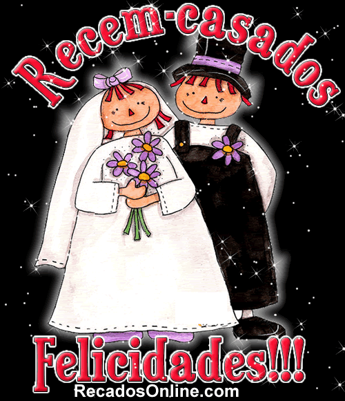 Recem-casados Felicidades!!!