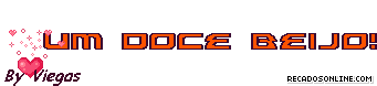 Um doce beijo!