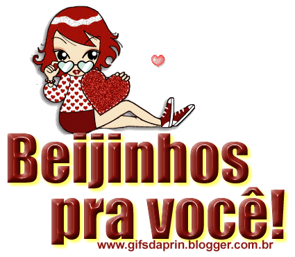 Beijinhos pra você!