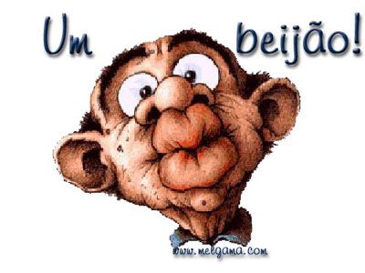 Um beijão!