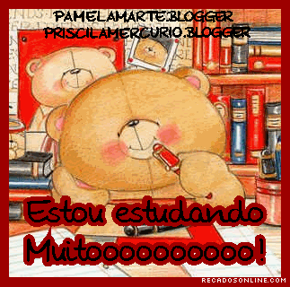 Estou estudando muitooooo!
