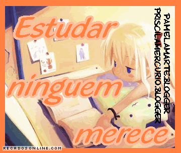 Estudar ninguém merece