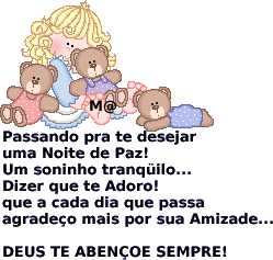 Passando pra te desejar uma noite de paz! Um soninho tranquilo... Dizer que...