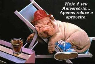 Hoje é seu Aniversário... Apenas relaxe e aproveite,