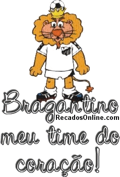 Bragantino, meu time de coração!