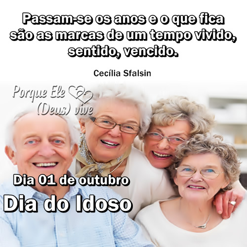 Passam-se os anos e o que fica são as marcas de um tempo vivido...