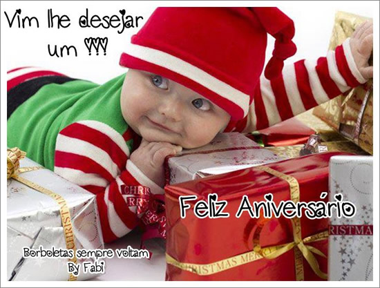 Vim lhe desejar um feliz aniversário.