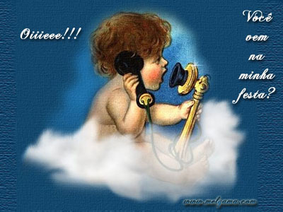 Oie! Você vem na minha festa?