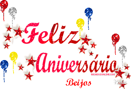 Feliz Aniversário Beijos