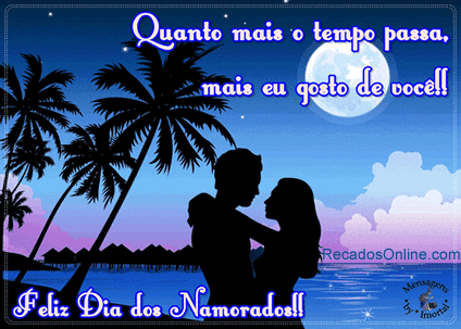 Quanto mais o tempo passa, mais eu gosto de você!! Feliz Dia dos...