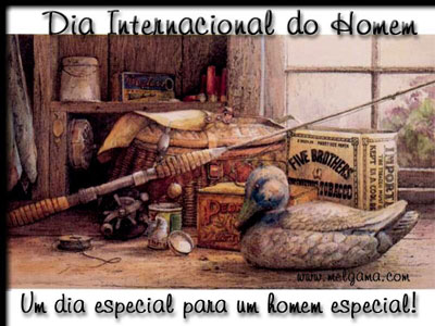 Dia Internacional do Homem. Um dia especial para um homem especial!
